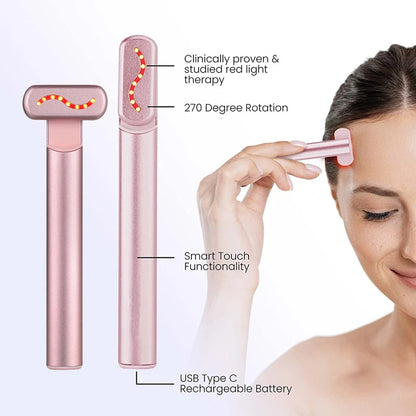 GlowLift Pro: Red Light Face & Eye Massager