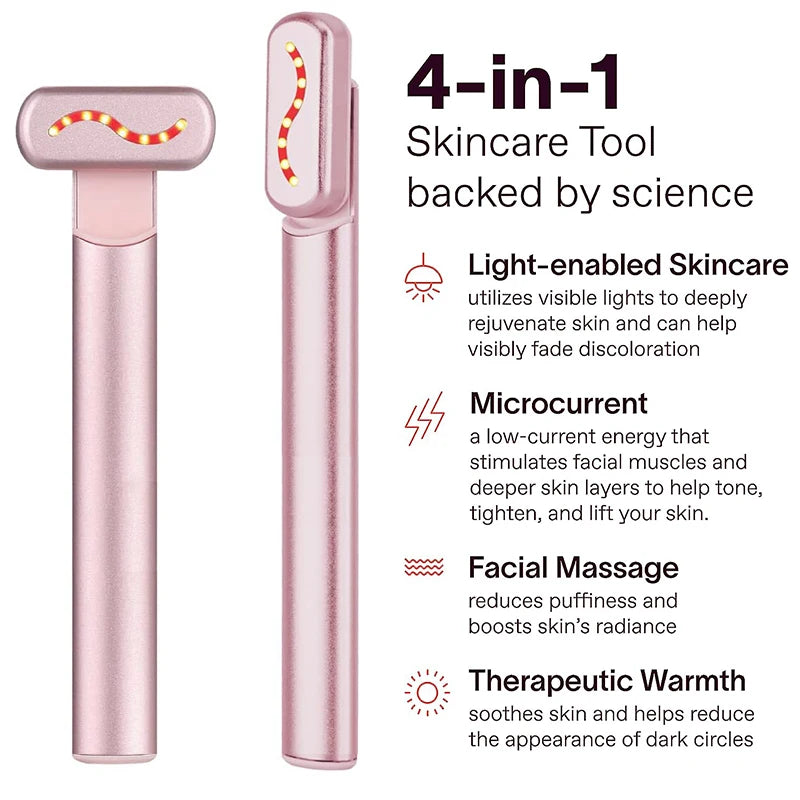 GlowLift Pro: Red Light Face & Eye Massager